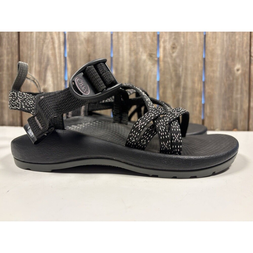 Chaco ZX/1 Ecotread Sandals Kids Lavender Frost Youth Size 2 Outdoor Hiking